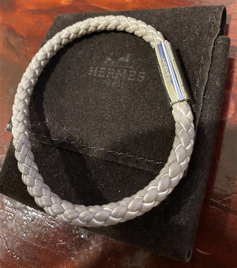 hermes goliath leather bracelet|Hermes bracelets for men.